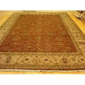   Knotted Agra(50%wool,50%silk) India Rug   101x143: Home & Kitchen