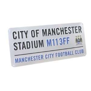  Manchester City F.C. Street Sign