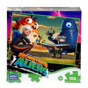  Dreamworks Monsters Vs Aliens: Monster Pit Stop 100 Piece 
