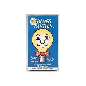  Blues Buster   Clear 100 watt   Full Spectrum Light Bulbs 