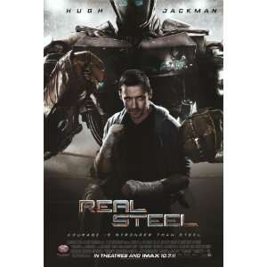  Real Steel Regular Movie Poster Double Sided Original 