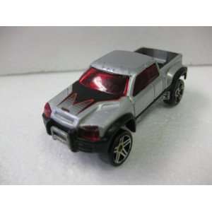  Silver Four Wheel Drive Off Road Pick Up Truck Matchbox 