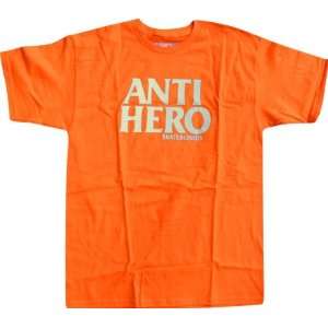  Anti Hero Blackhero Small Orange Cream Short SLV Sports 