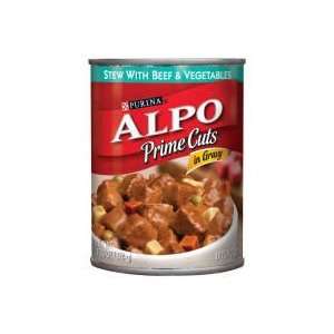 Alpo Prime Cuts Stew With Beef & Vegetables in Gravy Dog Food 13.2 oz
