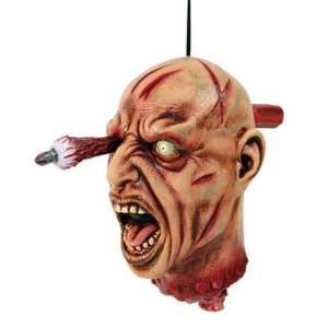 Severed Head with Screwdriver Halloween Fancy Dress Stage 
