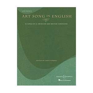  Art Song in English   50 Songs by 20 American and British 