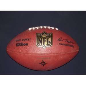  DALLAS COWBOYS GAME USED FOOTBALL FROM TONY ROMOS FIRST 