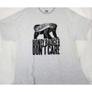   Care T shirt Funny Web You Tube Animal Gray Tee M: Everything Else