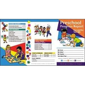    Preschool Progress Report Card 4 and 5 year olds Toys & Games