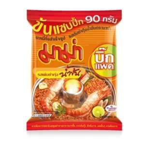 Thai Noodle Tom Yum Spicy Flavor 90g: Grocery & Gourmet Food