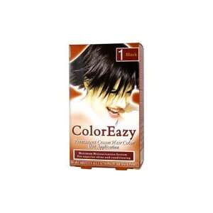   Hair Color 1 Black   3.47 oz,(De La Ritz)