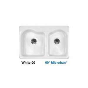   Advantage 3.2 Double Bowl Kitchen Sink with Three Faucet Holes 51 3 67