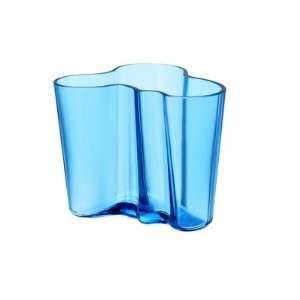  Iittala Aalto Turquoise 3 3/4 Vase