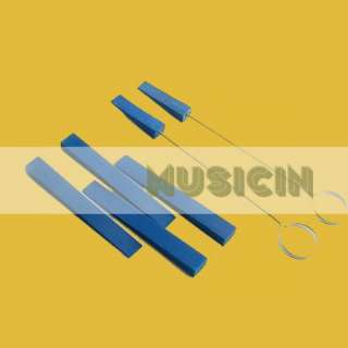 Piano Tuning Hammer Kit Tune Mute Rubber Mute Key Blue  