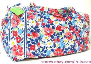 This is the 2012 Summer Vera Bradley Large Duffel in Summer Cottage 