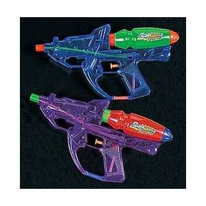  12 TRANSPARENT SQUIRT GUN Toys & Games