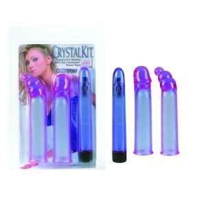  Crystal kit 6in vibe w/2 sleeves crystalessence Health 