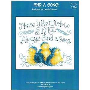  Find A Song   Cross Stitch Pattern Arts, Crafts & Sewing