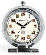 Product Image. Title: White Dial Mustang Alarm Clock