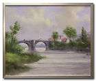 FATHI KASRAIAN/STONE BRIDGE   Swedish Art Oil Painting