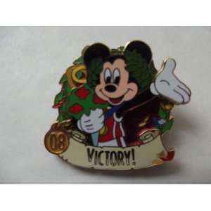 Disney Trading Pin Mickey Mouse Victory 08 Champions 3D Like WDW LOOK 