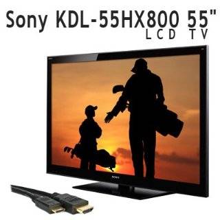 Sony KDL 55HX800 55 1080p 3D Ready LCD TV + Free 6FT HDMI Cable with 