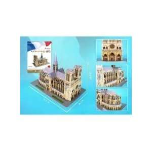  3D Puzzle   Notre Dame de Paris Toys & Games