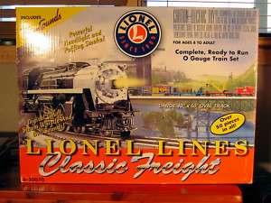 Lionel Classic Freight 6 30070 O Gauge Train Set H2F  