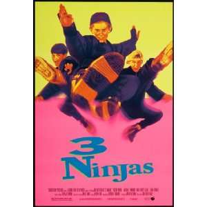  3 Ninjas 1992 Original U.S. One Sheet Poster Never Folded 