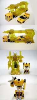 Smallest WST Yellow Clear Ultra Magnus & WST Tigertrack  
