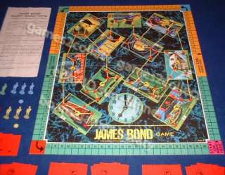 James Bond secret agent 007 board game 1964 Australian edition, John 