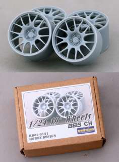 HD03 0121 Hobby Design 1/24 19 WHEELS BBS CH  