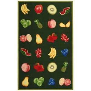   Hunter Green Country 4 x 4 Area Rug:  Home & Kitchen