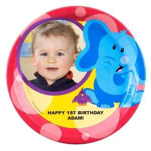  Friends 1st Birthday Personalized Dinner Plates (8): Toys & Games