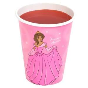   Party By Uzuri Kids Princess Amira 9 oz. Paper Cups: Everything Else