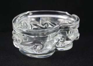 Large Heart Shaped BACCARAT Ashtray   Perfect Valentines Gift!  