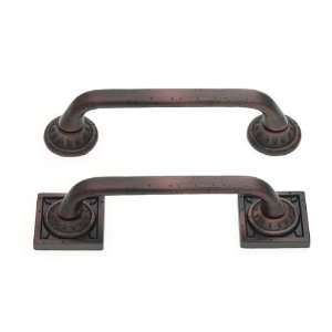  Jvj Hardware   96 Mm Pitted Pull W/Round And Square Back 