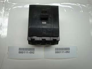 This auction is for 1 Square D QOB315 15 amp 3 pole 240 vac breaker 