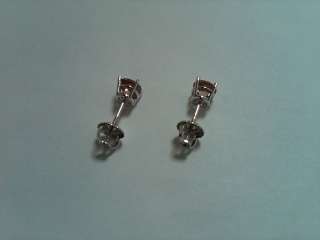 30 ctw Pink Diamond Earrings   14k White Gold   SI Clarity  