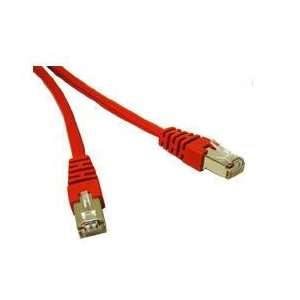  Patch cable RJ 45M/RJ 45M 25ft STP RED Electronics