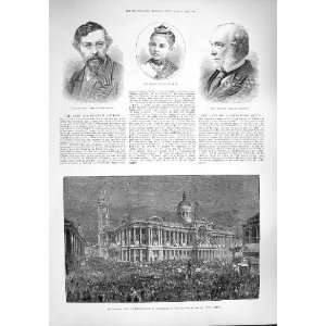   1887 QUEEN BIRMINGHAM COUNCIL ART GALLERY SMITH ANDREW: Home & Kitchen