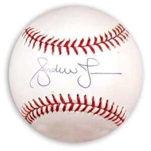  Andruw Jones Signed MLB Baseball: Sports & Outdoors
