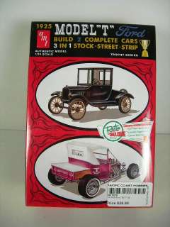 This is the 1/25 Scale 1925 Model T Ford Plastic Model Kit from the 