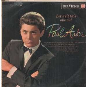   LETS SIT THIS ONE OUT LP (VINYL) UK RCA VICTOR 1962 PAUL ANKA Music