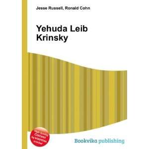  Yehuda Leib Krinsky Ronald Cohn Jesse Russell Books