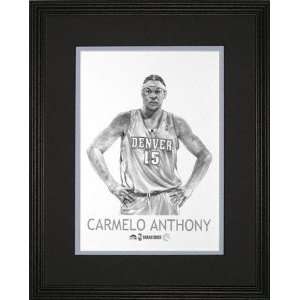  Carmelo Anthony Denver Nuggets 5x7 Framed Print: Sports 