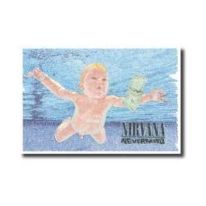  Nirvana Nevermind Album Cover Giclee Print: Home & Kitchen