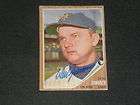 DON ZIMMER 1962 TOPPS SIGNED AUTO CARD #478 METS HI#