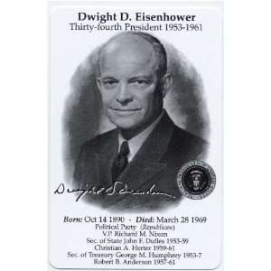   Eisenhower Thirty Fourth President (1953 1961) JUMBO 
