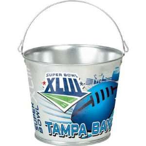  Super Bowl Metal Wrap Bucket: Office Products